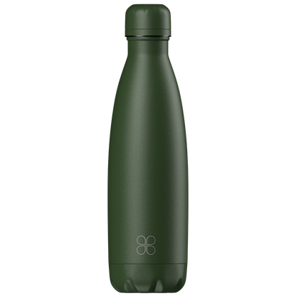 Forest Green stainless steel water bottle