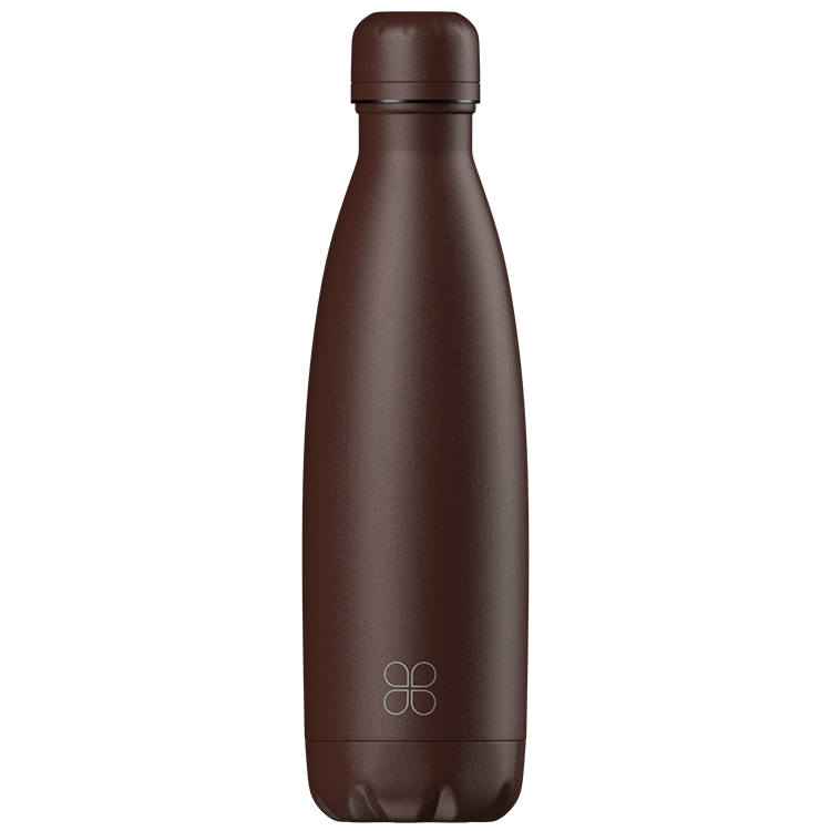 Mocha Brown Stainless Steel Bottle 